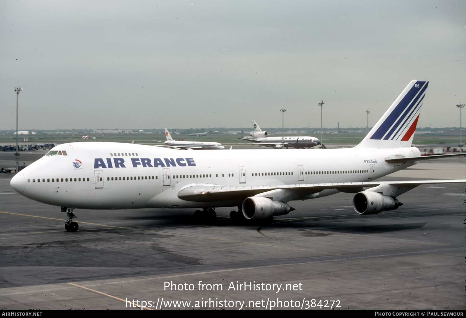 Aircraft Photo of N28366 | Boeing 747-128 | Air France | AirHistory.net #384272