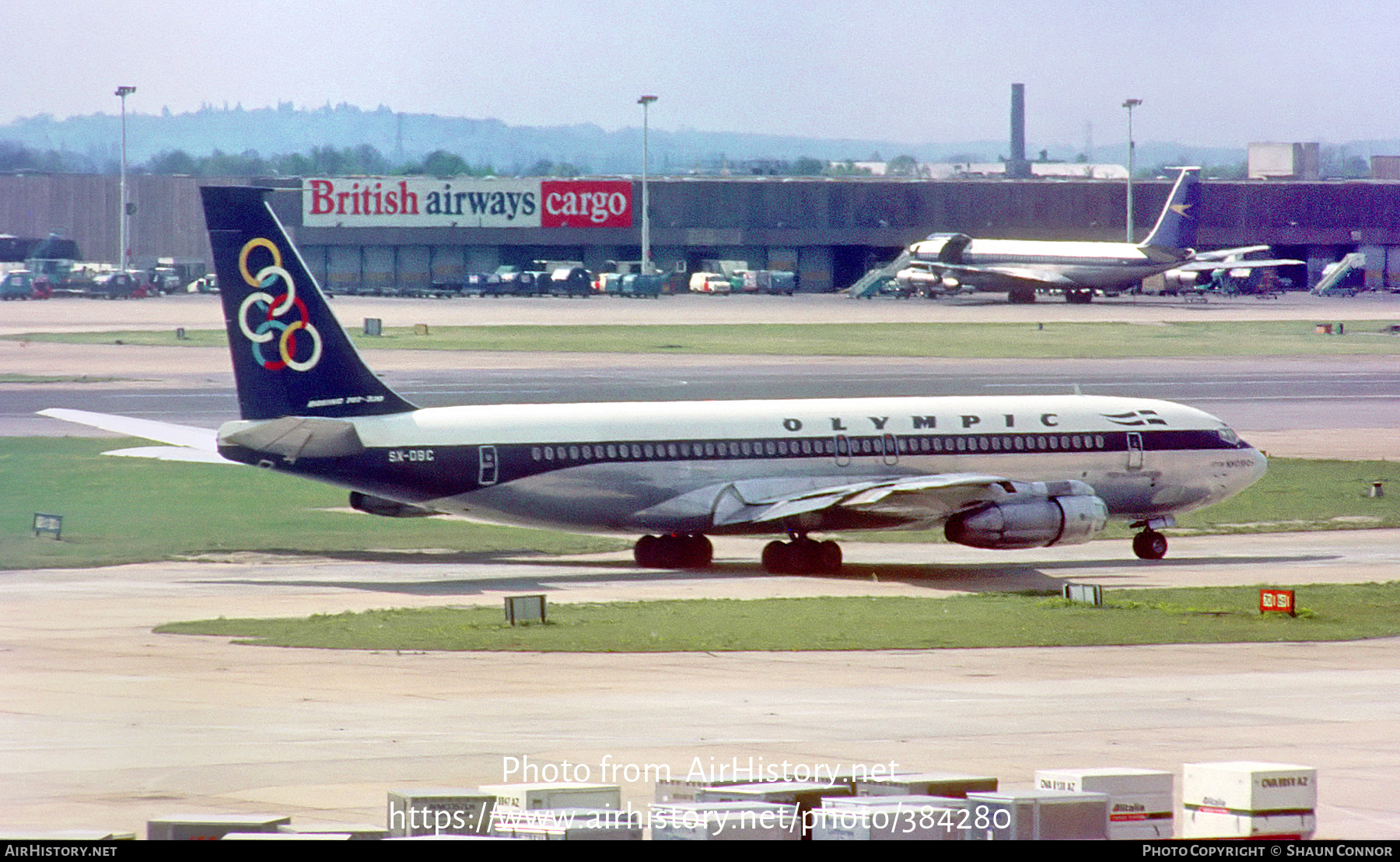 Aircraft Photo of SX-DBC | Boeing 707-384C | Olympic | AirHistory.net #384280