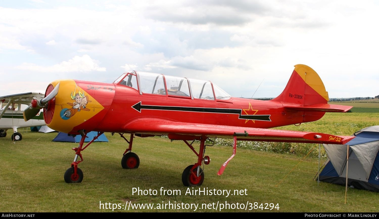 Aircraft Photo of RA-3085K | Yakovlev Yak-52 | AirHistory.net #384294