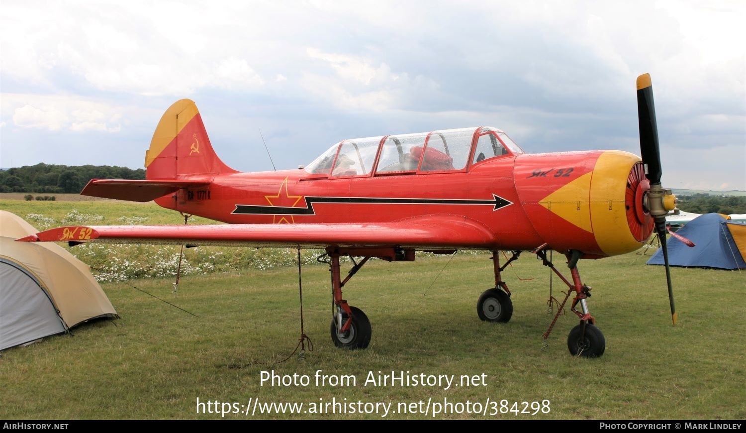 Aircraft Photo of RA-1771K | Yakovlev Yak-52 | Soviet Union - Air Force | AirHistory.net #384298