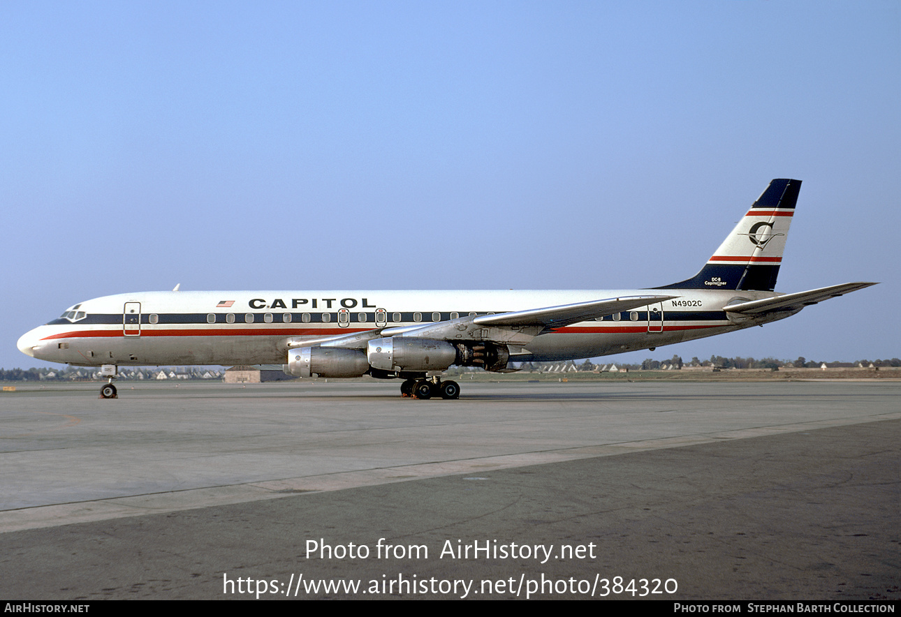 Aircraft Photo of N4902C | Douglas DC-8-31 | Capitol International Airways | AirHistory.net #384320