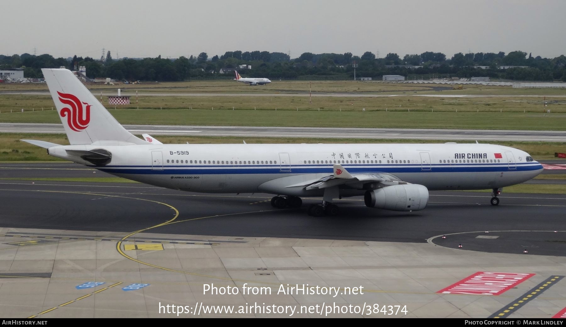 Aircraft Photo of B-5919 | Airbus A330-343E | Air China | AirHistory.net #384374