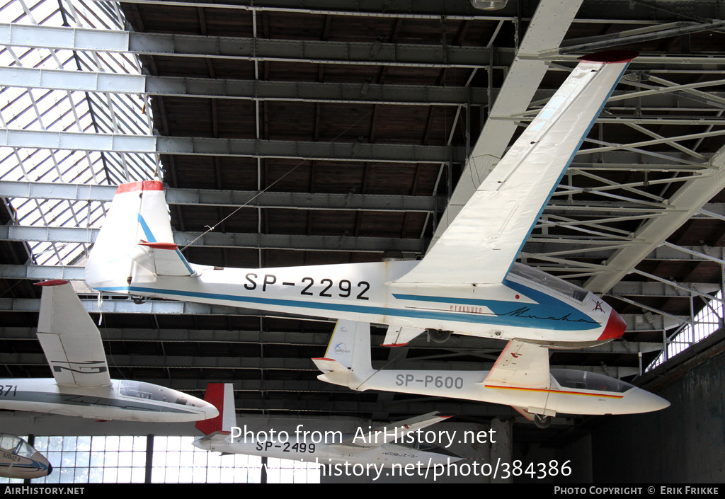 Aircraft Photo of SP-2292 | PZL-Bielsko SZD-22B Mucha Standard | AirHistory.net #384386