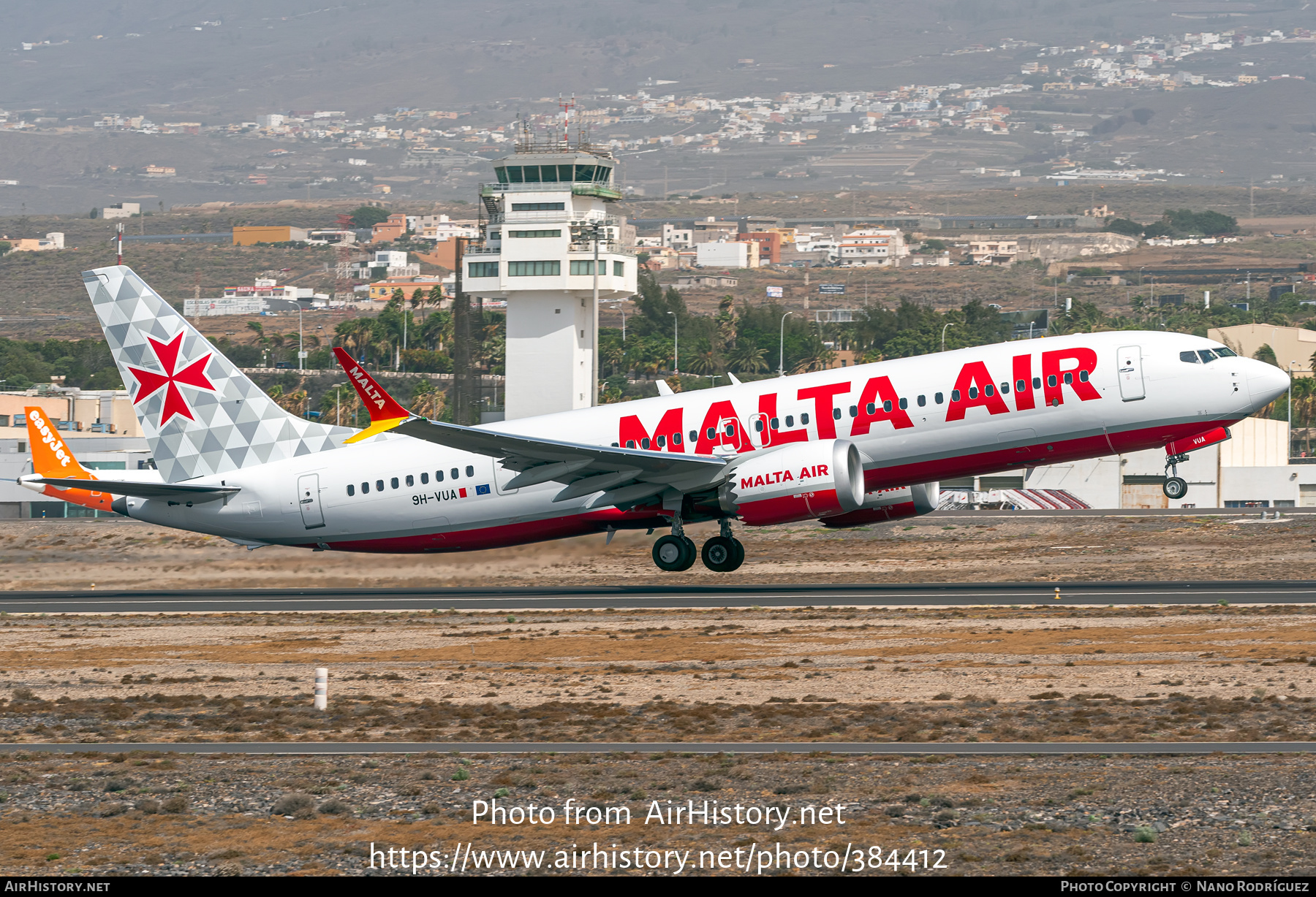 Aircraft Photo of 9H-VUA | Boeing 737-8200 Max 200 | Malta Air | AirHistory.net #384412