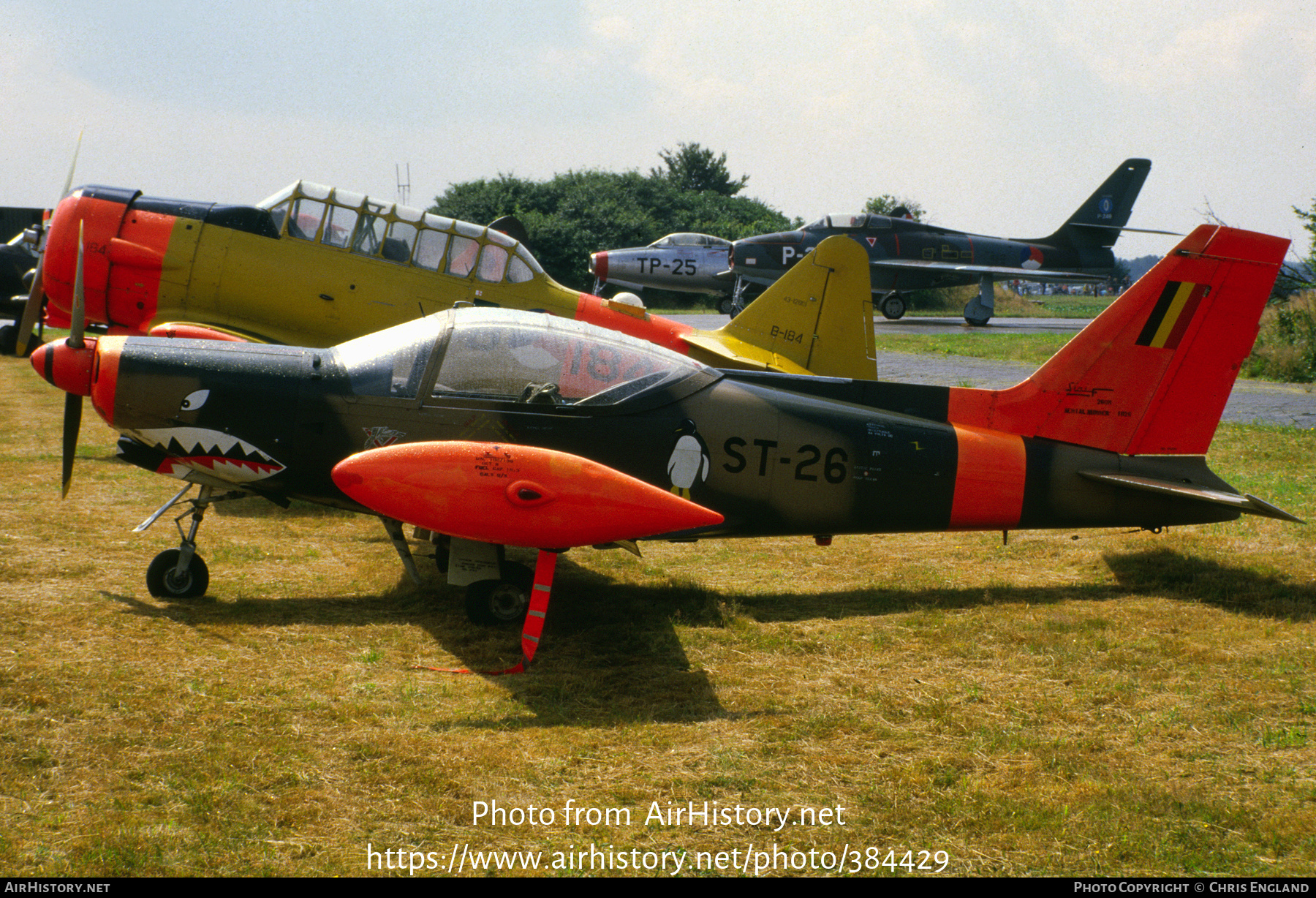 Aircraft Photo of ST-26 | SIAI-Marchetti SF-260MB | Belgium - Air Force | AirHistory.net #384429