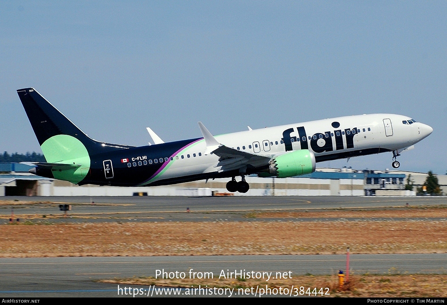 Aircraft Photo of C-FLHI | Boeing 737-8 Max 8 | Flair Airlines | AirHistory.net #384442