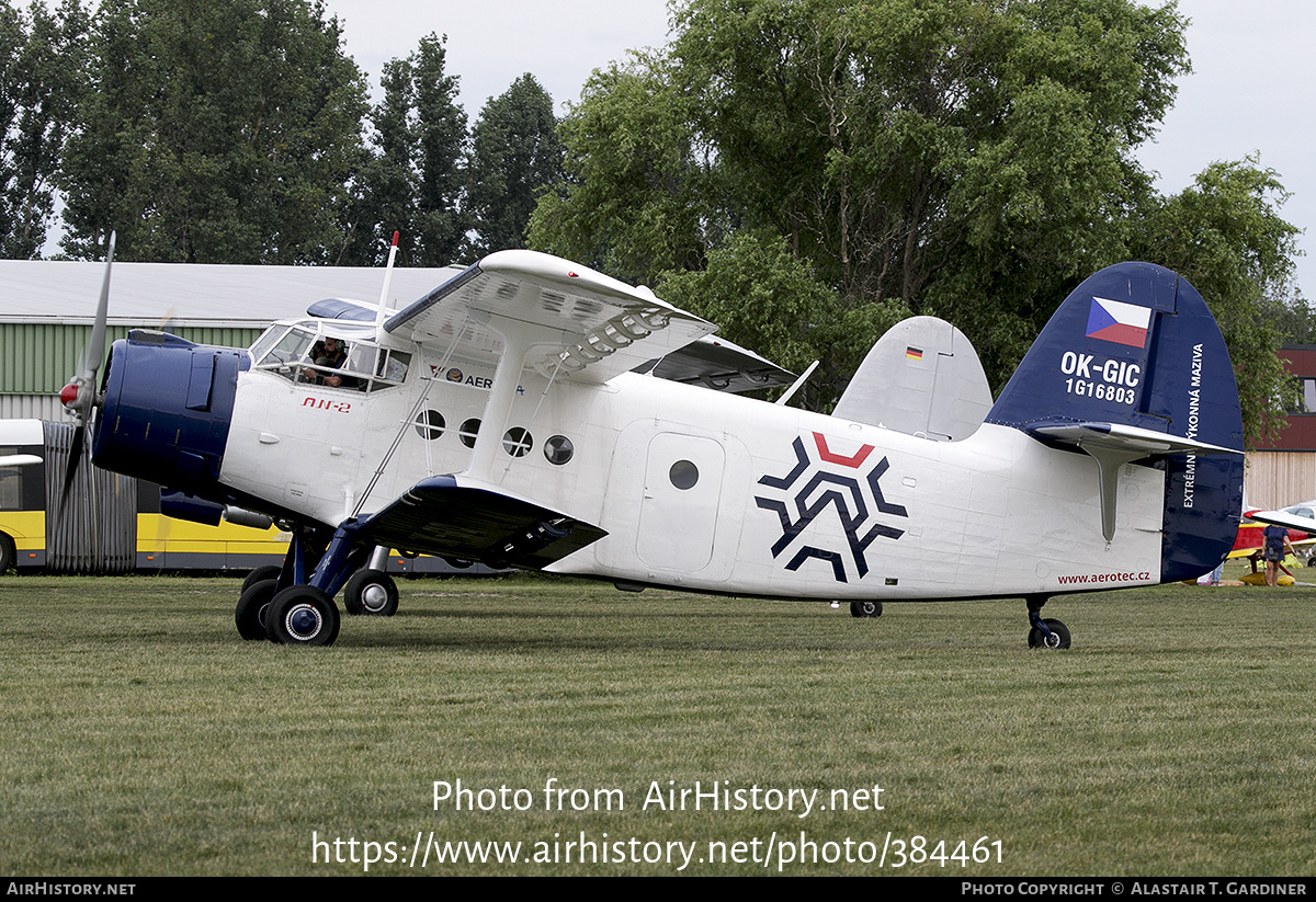 Aircraft Photo of OK-GIC | Antonov An-2T | Aerovia | AirHistory.net #384461