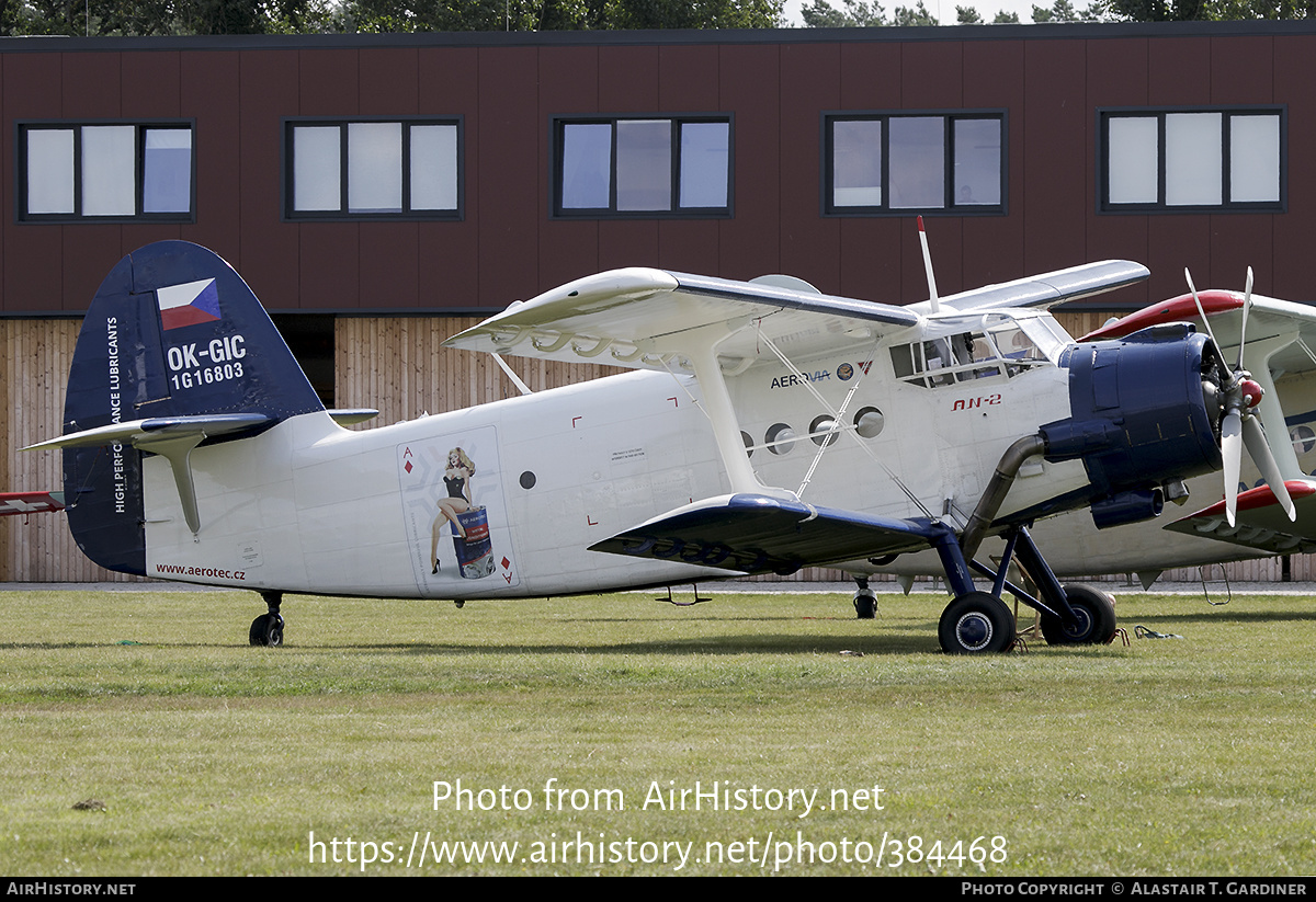 Aircraft Photo of OK-GIC | Antonov An-2T | Aerovia | AirHistory.net #384468