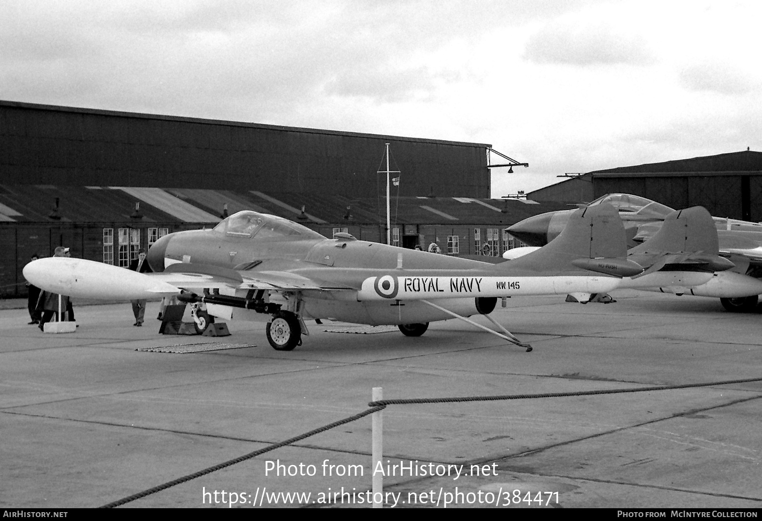 Aircraft Photo of WW145 | De Havilland D.H. 112 Sea Venom FAW22 | UK - Navy | AirHistory.net #384471