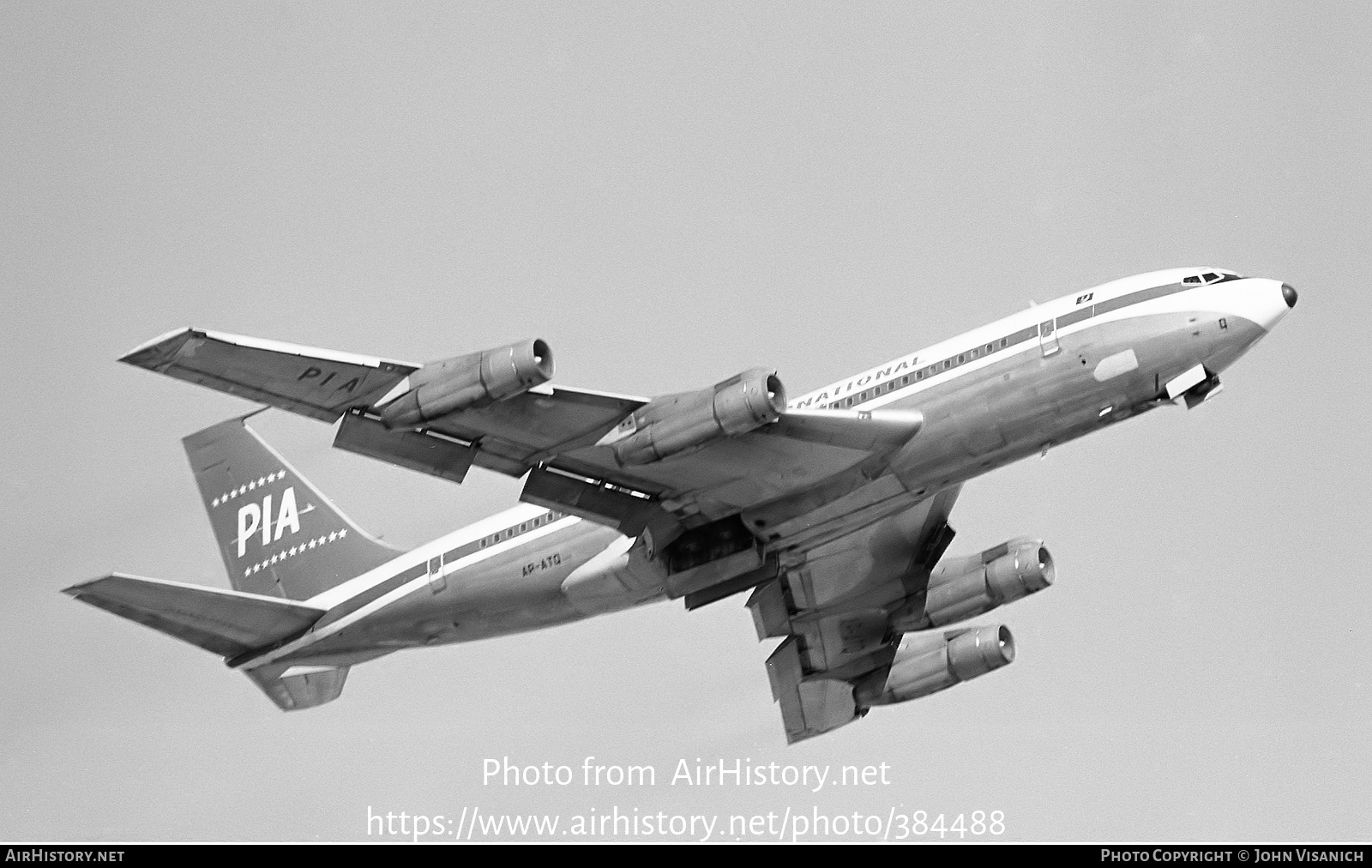 Aircraft Photo of AP-ATQ | Boeing 720-040B | Pakistan International Airlines - PIA | AirHistory.net #384488