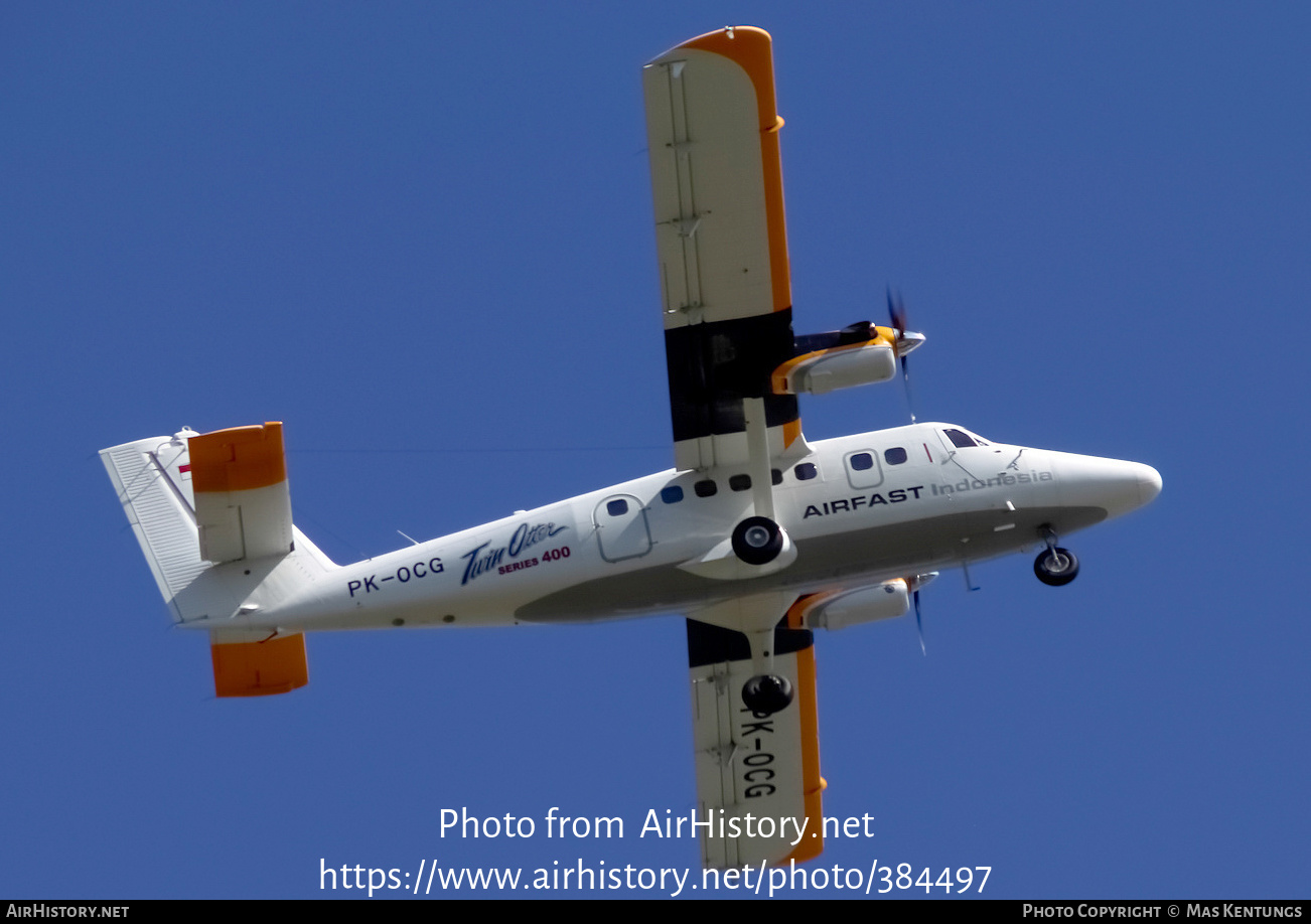 Aircraft Photo of PK-OCG | Viking DHC-6-400 Twin Otter | Airfast | AirHistory.net #384497