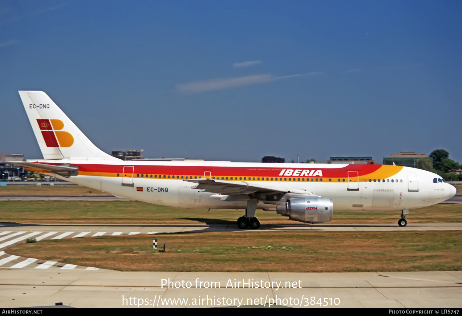 Aircraft Photo of EC-DNQ | Airbus A300B4-120 | Iberia | AirHistory.net #384510