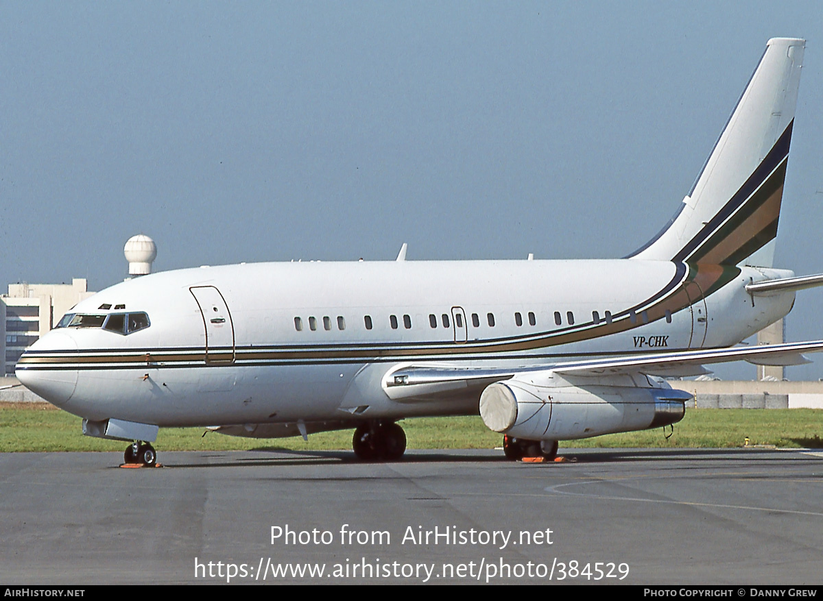 Aircraft Photo of VP-CHK | Boeing 737-2S9/Adv | AirHistory.net #384529