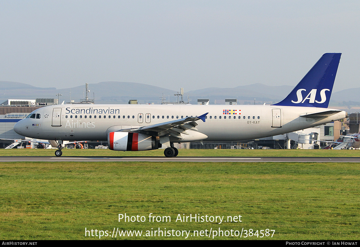 Aircraft Photo of OY-KAY | Airbus A320-232 | Scandinavian Airlines - SAS | AirHistory.net #384587