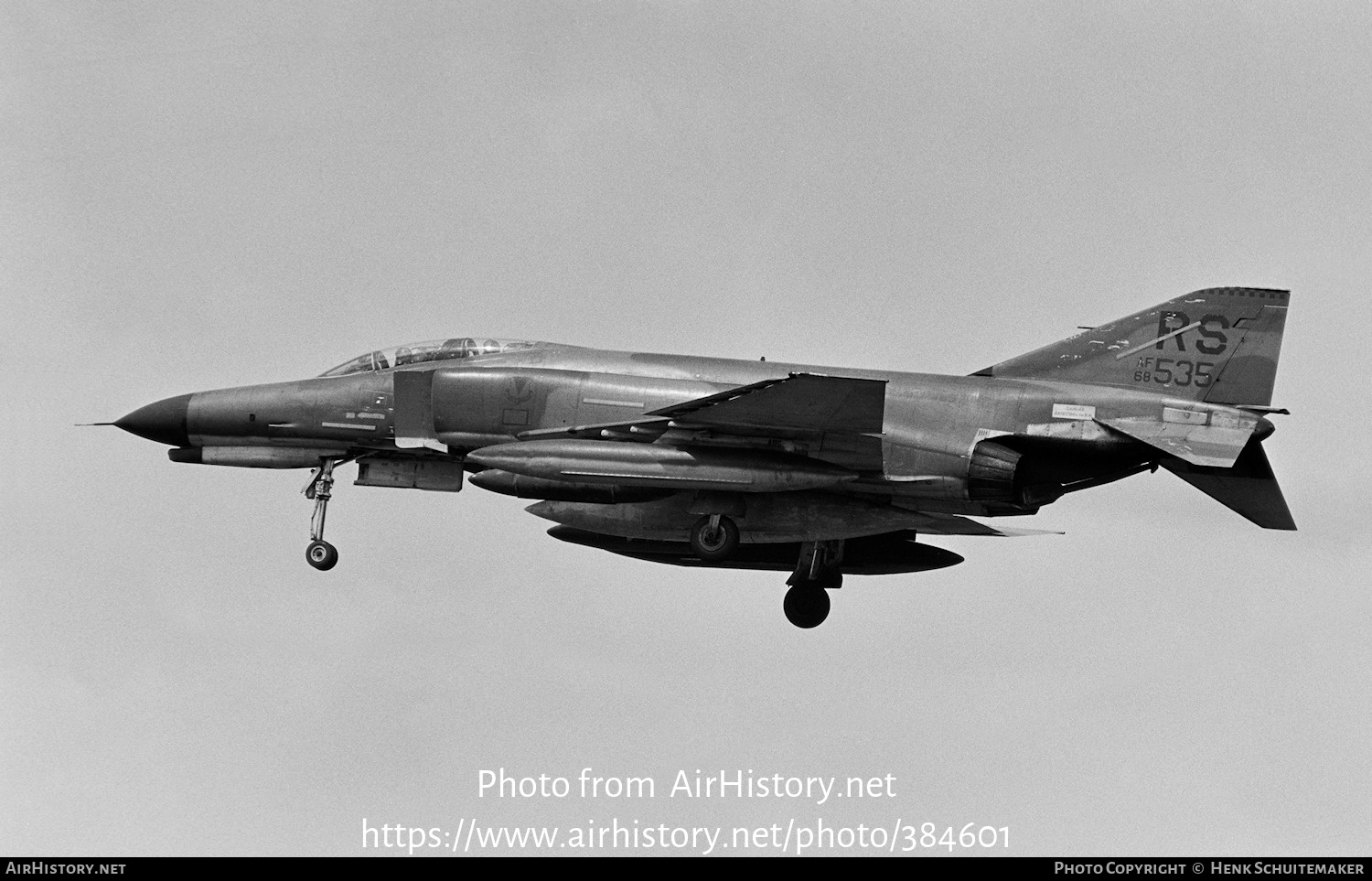 Aircraft Photo of 68-0535 / AF68-535 | McDonnell Douglas F-4E Phantom II | USA - Air Force | AirHistory.net #384601