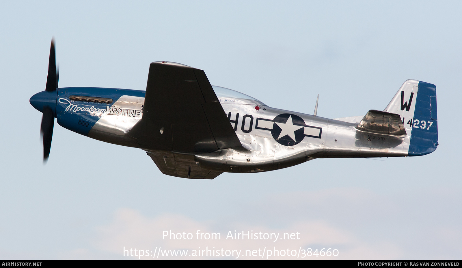 Aircraft Photo of N2151D / NL2151D / 414237 | North American P-51D Mustang | USA - Air Force | AirHistory.net #384660