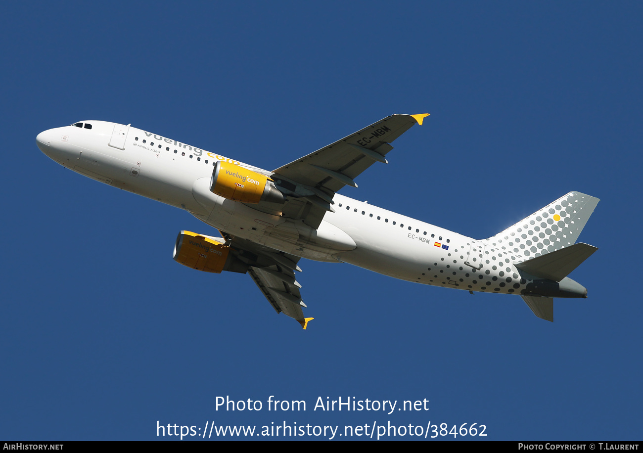 Aircraft Photo of EC-MBM | Airbus A320-214 | Vueling Airlines | AirHistory.net #384662