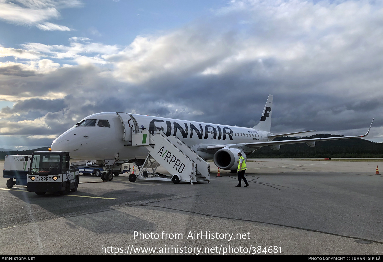 Aircraft Photo of OH-LKG | Embraer 190LR (ERJ-190-100LR) | Finnair | AirHistory.net #384681