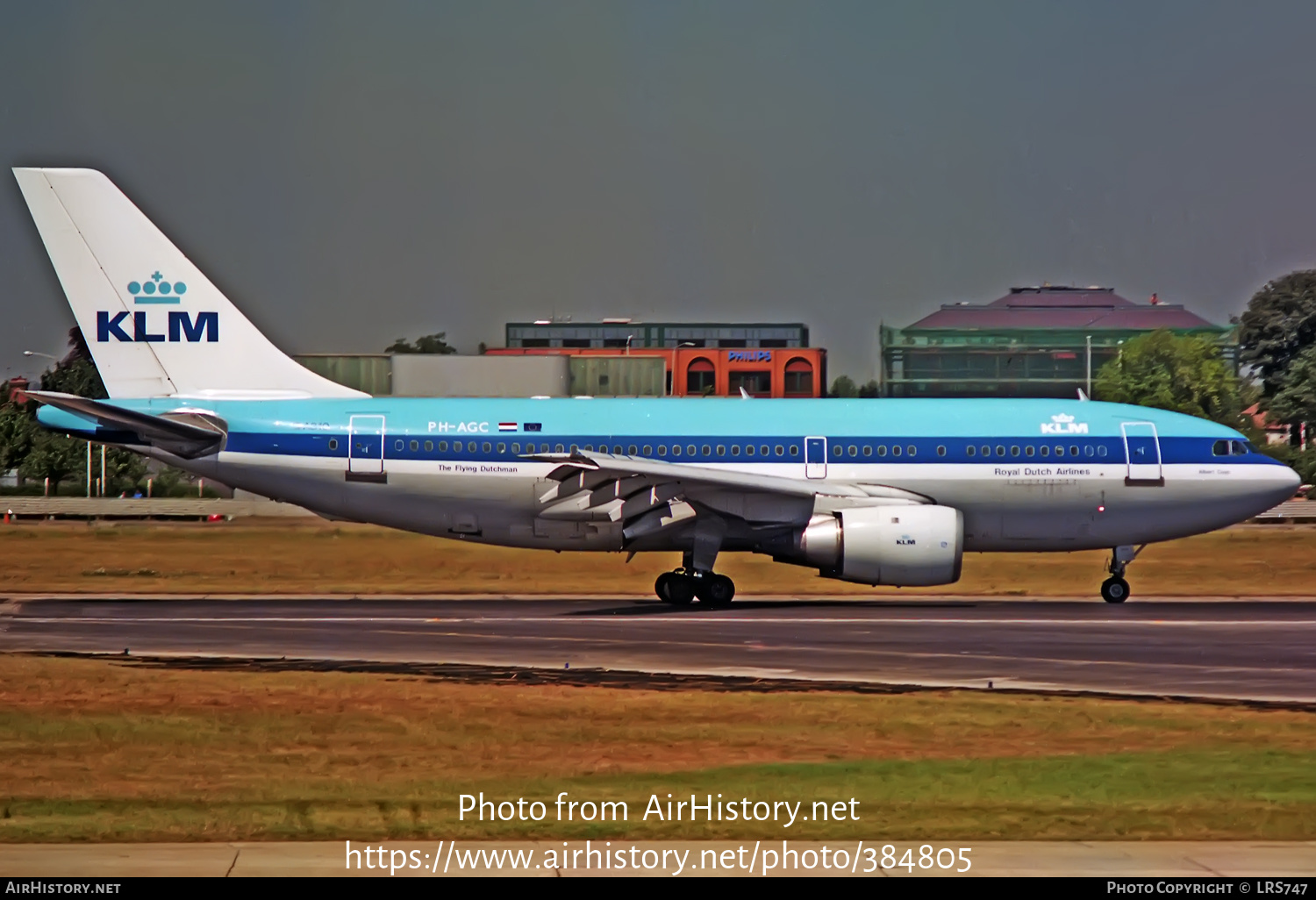 Aircraft Photo of PH-AGC | Airbus A310-203 | KLM - Royal Dutch Airlines | AirHistory.net #384805