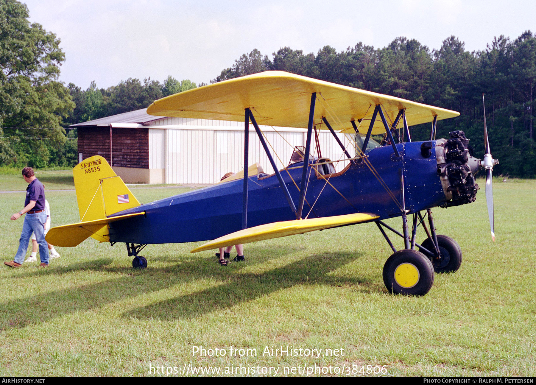 Aircraft Photo Of N8835 Stearman C3b 384806