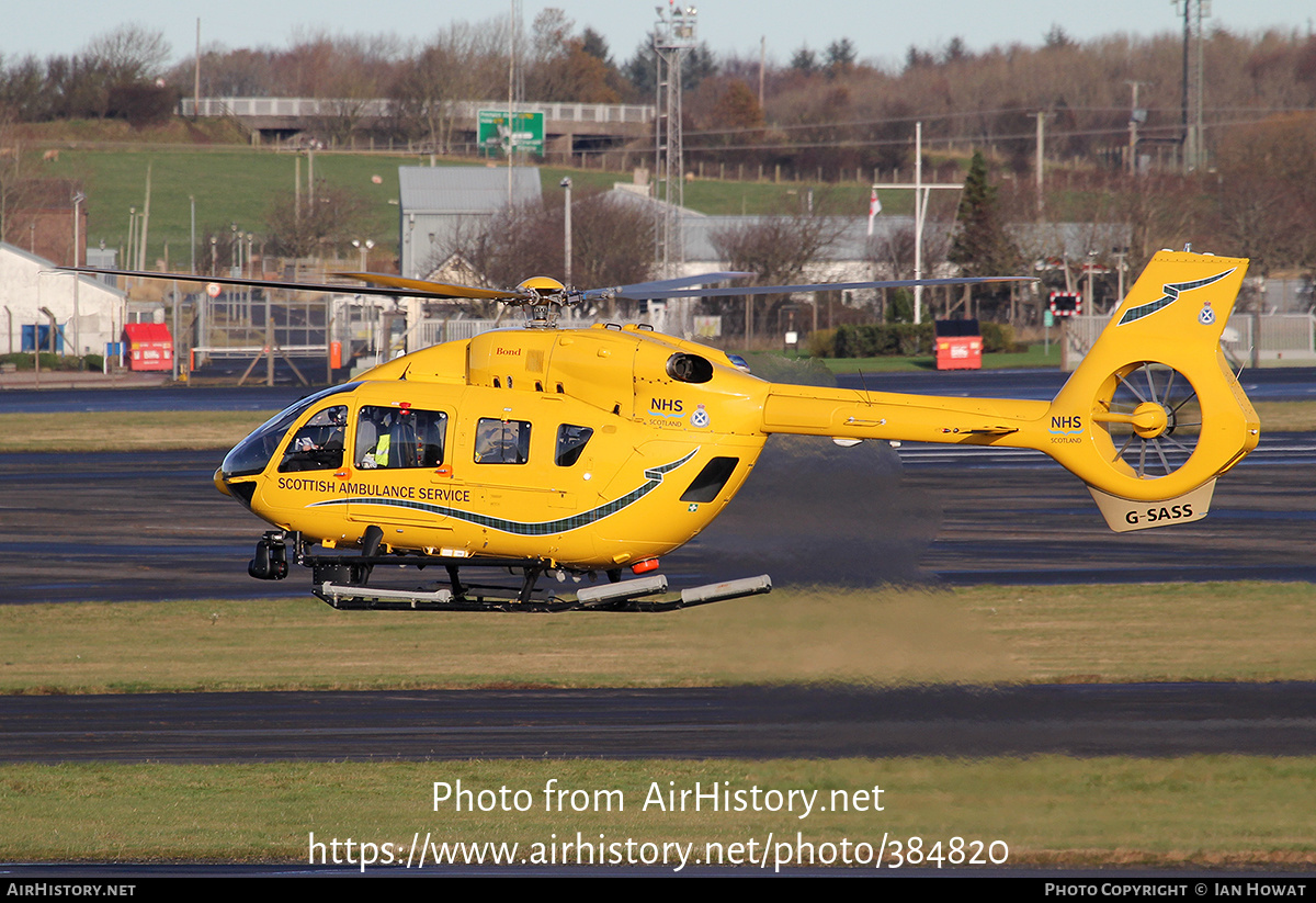 Aircraft Photo of G-SASS | Airbus Helicopters EC-145 (BK-117 D-2) | Scottish Ambulance Service | AirHistory.net #384820