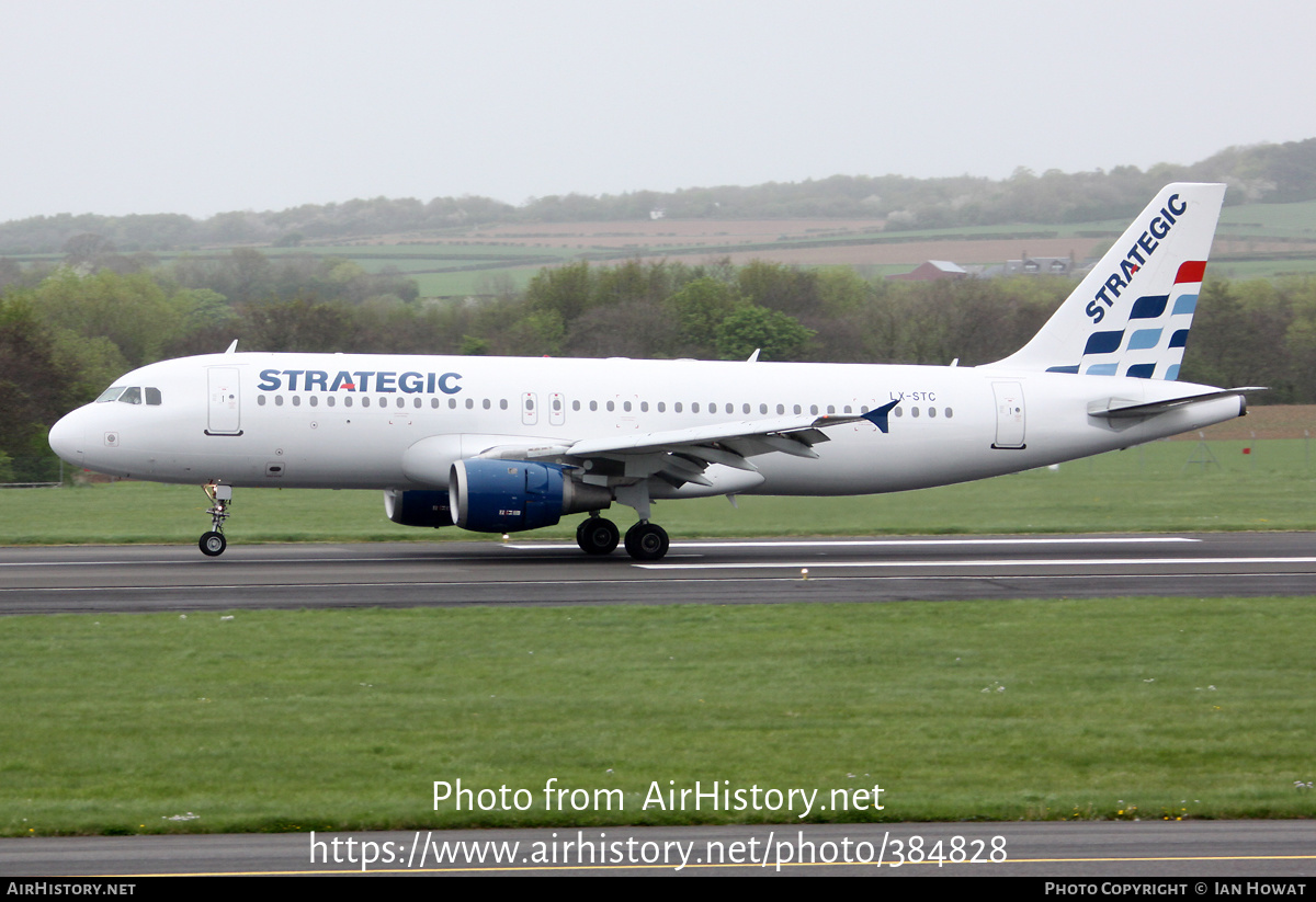 Aircraft Photo of LX-STC | Airbus A320-212 | Strategic Airlines | AirHistory.net #384828