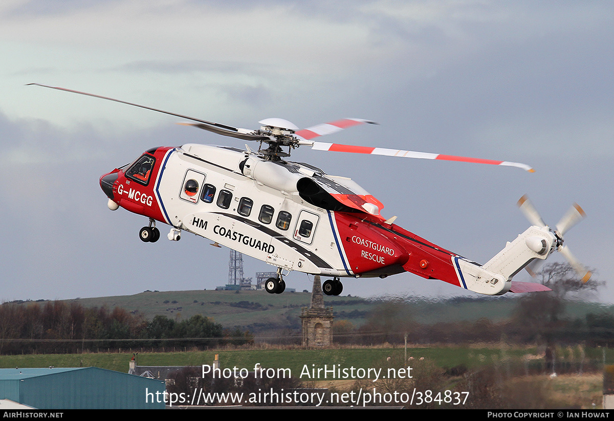 Aircraft Photo of G-MCGG | Sikorsky S-92A | HM Coastguard | AirHistory.net #384837