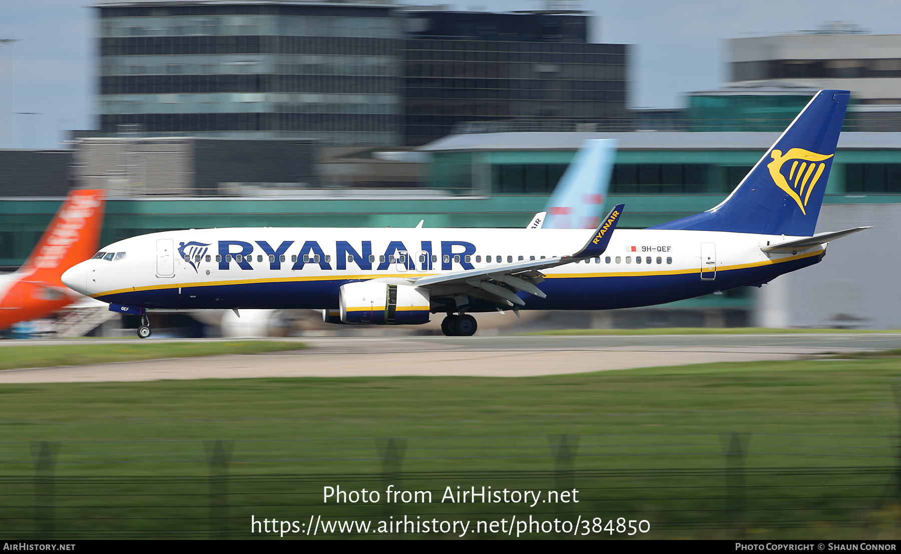 Aircraft Photo of 9H-QEF | Boeing 737-800 | Ryanair | AirHistory.net #384850