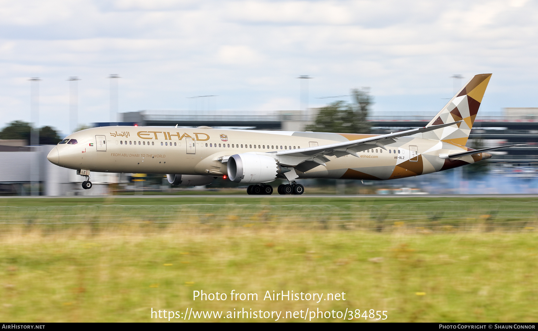 Aircraft Photo of A6-BLZ | Boeing 787-9 Dreamliner | Etihad Airways | AirHistory.net #384855