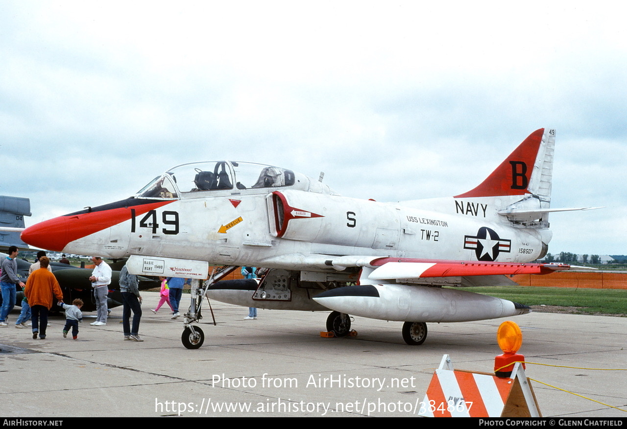 Aircraft Photo of 158507 | Douglas TA-4J Skyhawk | USA - Navy | AirHistory.net #384867