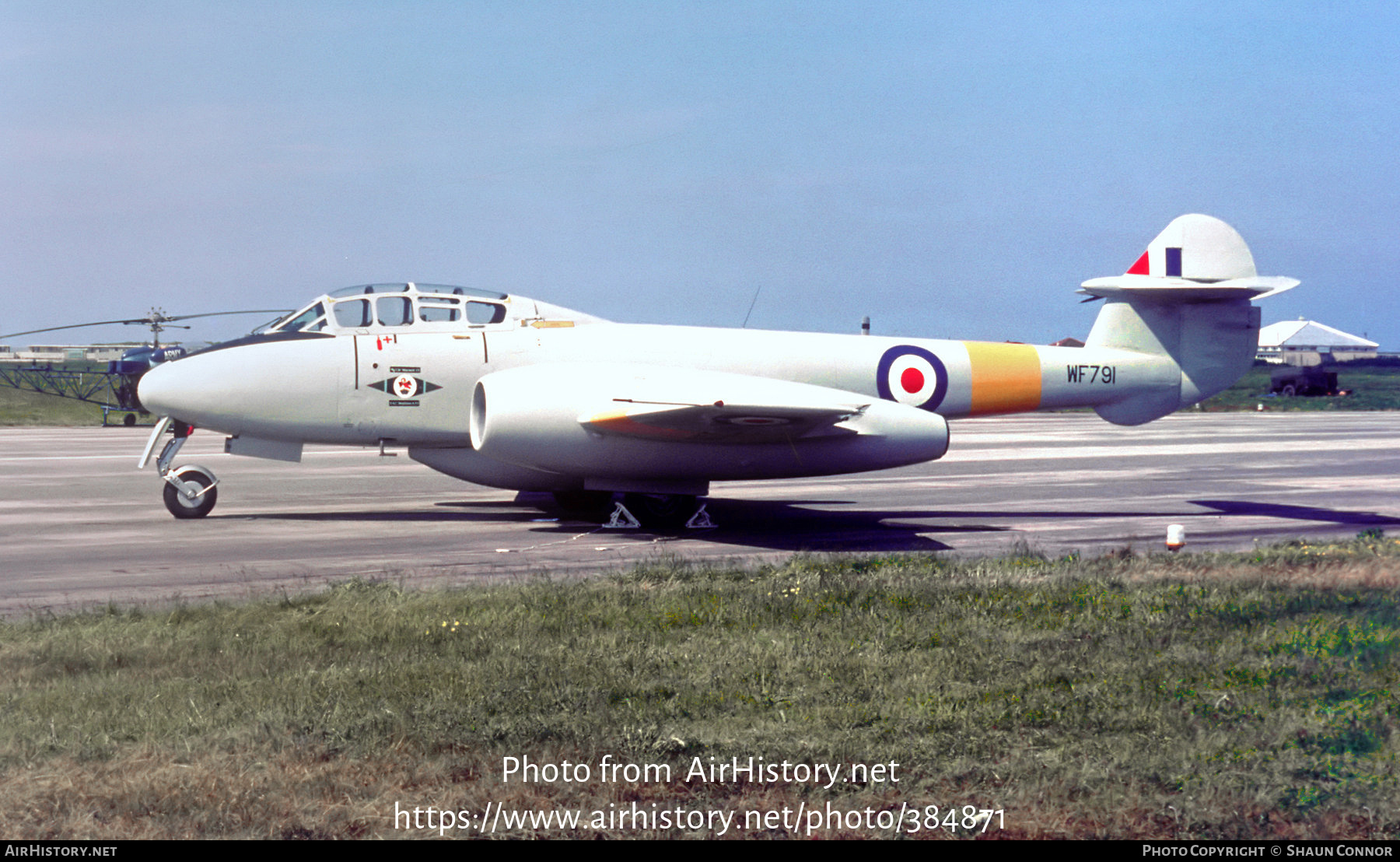 Aircraft Photo of WF791 | Gloster Meteor T7 | UK - Air Force | AirHistory.net #384871