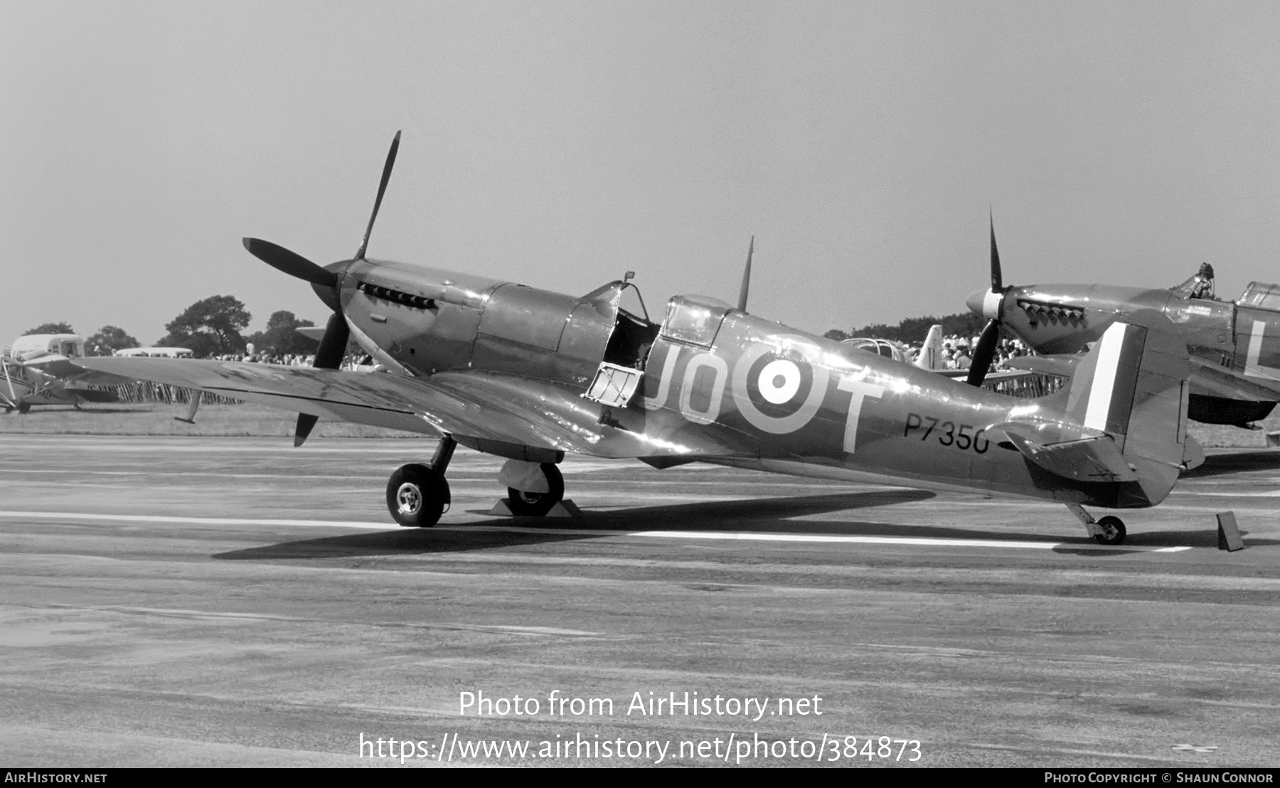 Aircraft Photo of P7350 | Supermarine 329 Spitfire Mk2A | UK - Air Force | AirHistory.net #384873