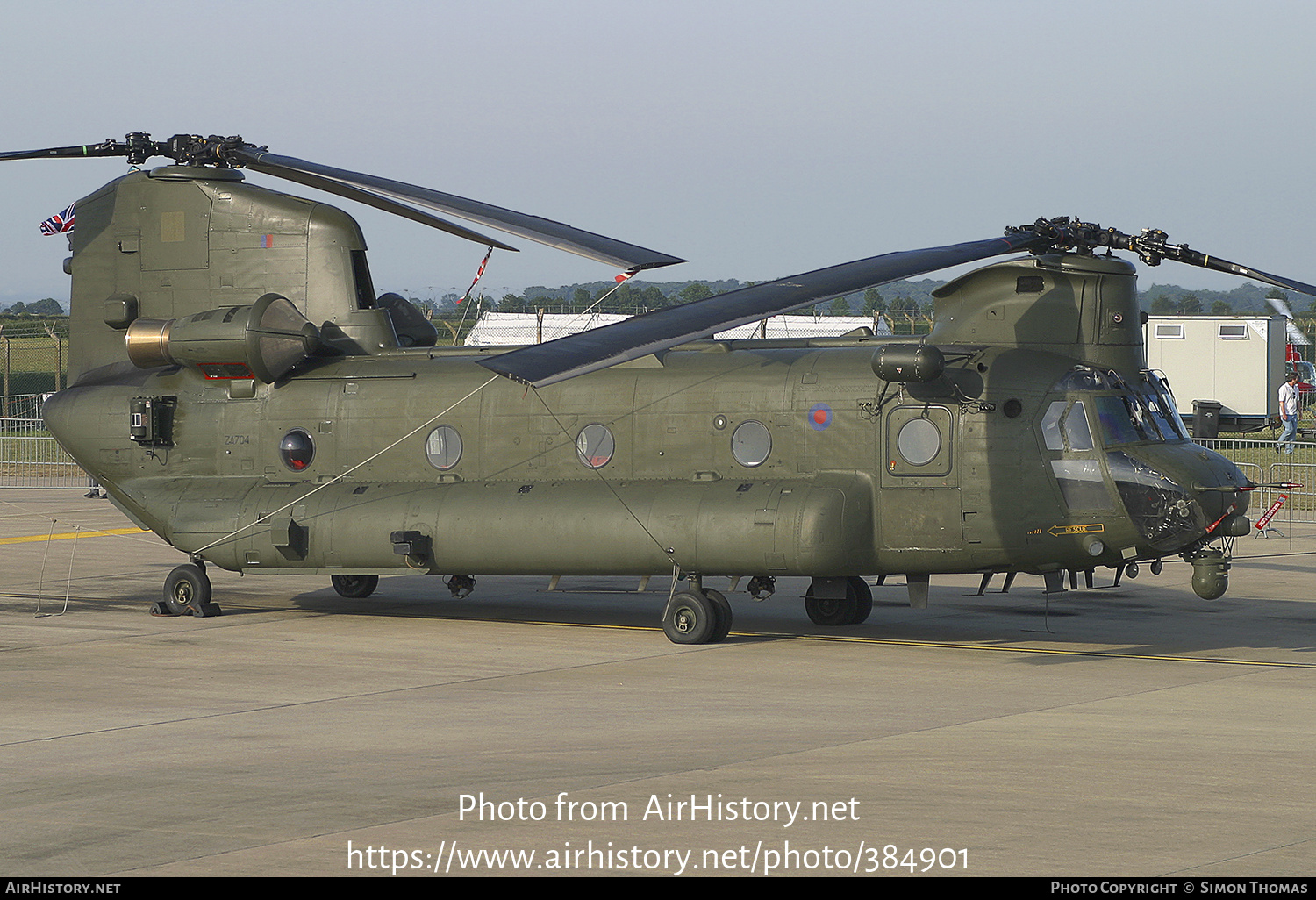 Aircraft Photo of ZA704 | Boeing Chinook HC2 (352) | UK - Air Force | AirHistory.net #384901