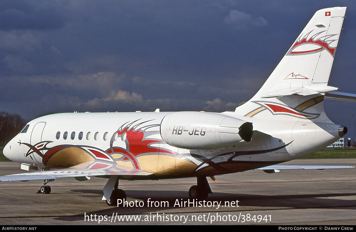 Aircraft Photo of HB-JEG | Dassault Falcon 2000EX EASy | Michael Schumacher | AirHistory.net #384941