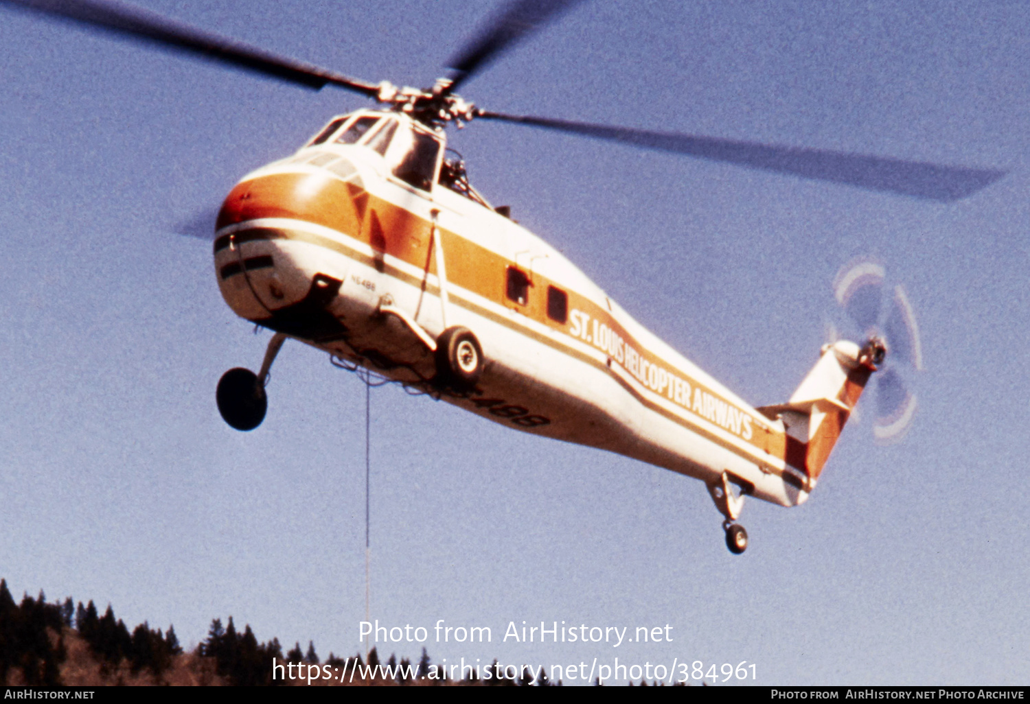 Aircraft Photo of N6488 | Sikorsky S-58D | St. Louis Helicopter Airways | AirHistory.net #384961