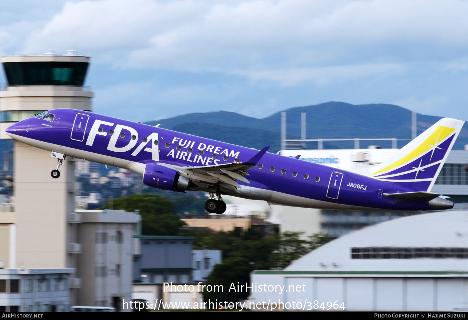 Aircraft Photo of JA06FJ | Embraer 175STD (ERJ-170-200STD) | FDA - Fuji Dream Airlines | AirHistory.net #384964