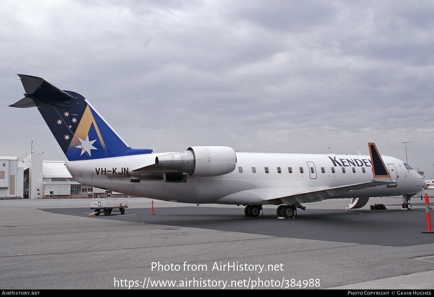 Aircraft Photo of VH-KJN | Bombardier CRJ-200ER (CL-600-2B19) | Kendell Airlines | AirHistory.net #384988