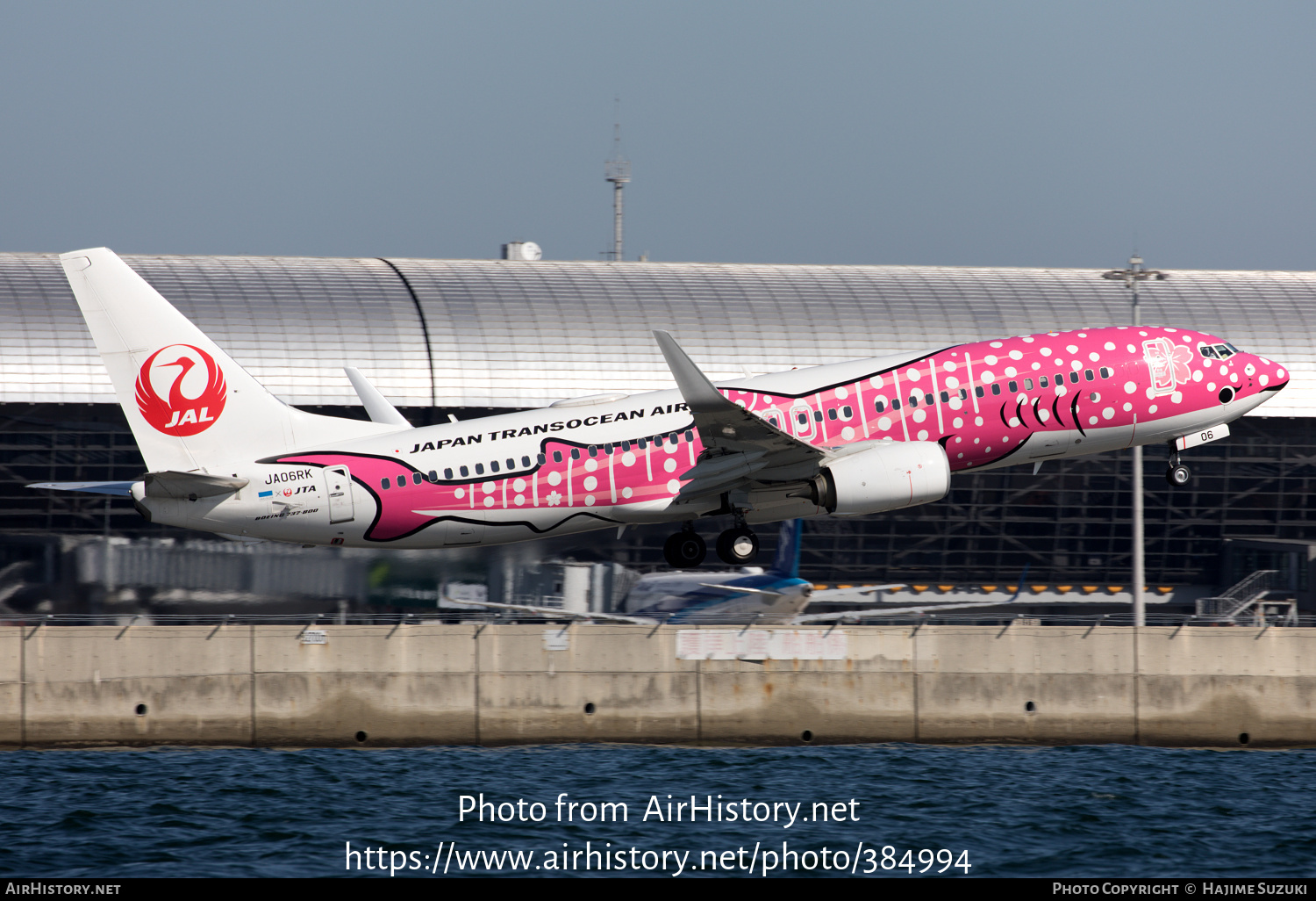 Aircraft Photo of JA06RK | Boeing 737-800 | Japan TransOcean Air - JTA | AirHistory.net #384994