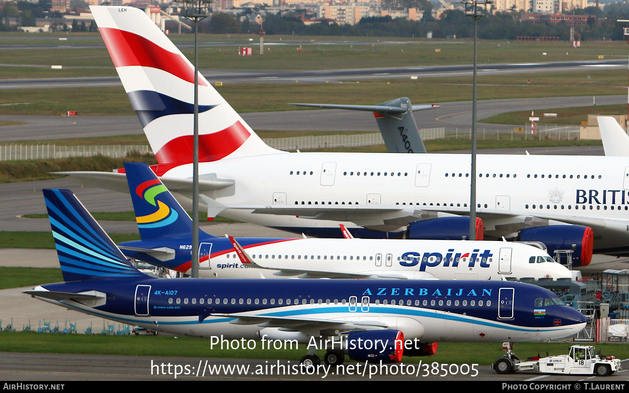 Aircraft Photo of 4K-AI07 | Airbus A320-214 | Azerbaijan Airlines - AZAL - AHY | AirHistory.net #385005