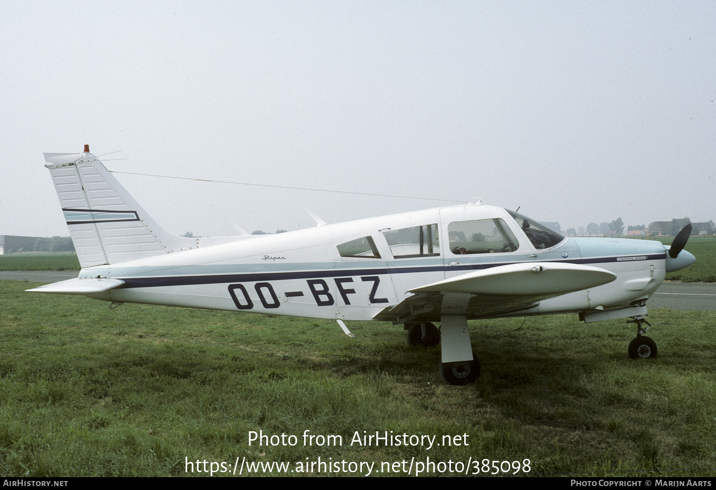 Aircraft Photo of OO-BFZ | Piper PA-28R-200 Cherokee Arrow II | AirHistory.net #385098