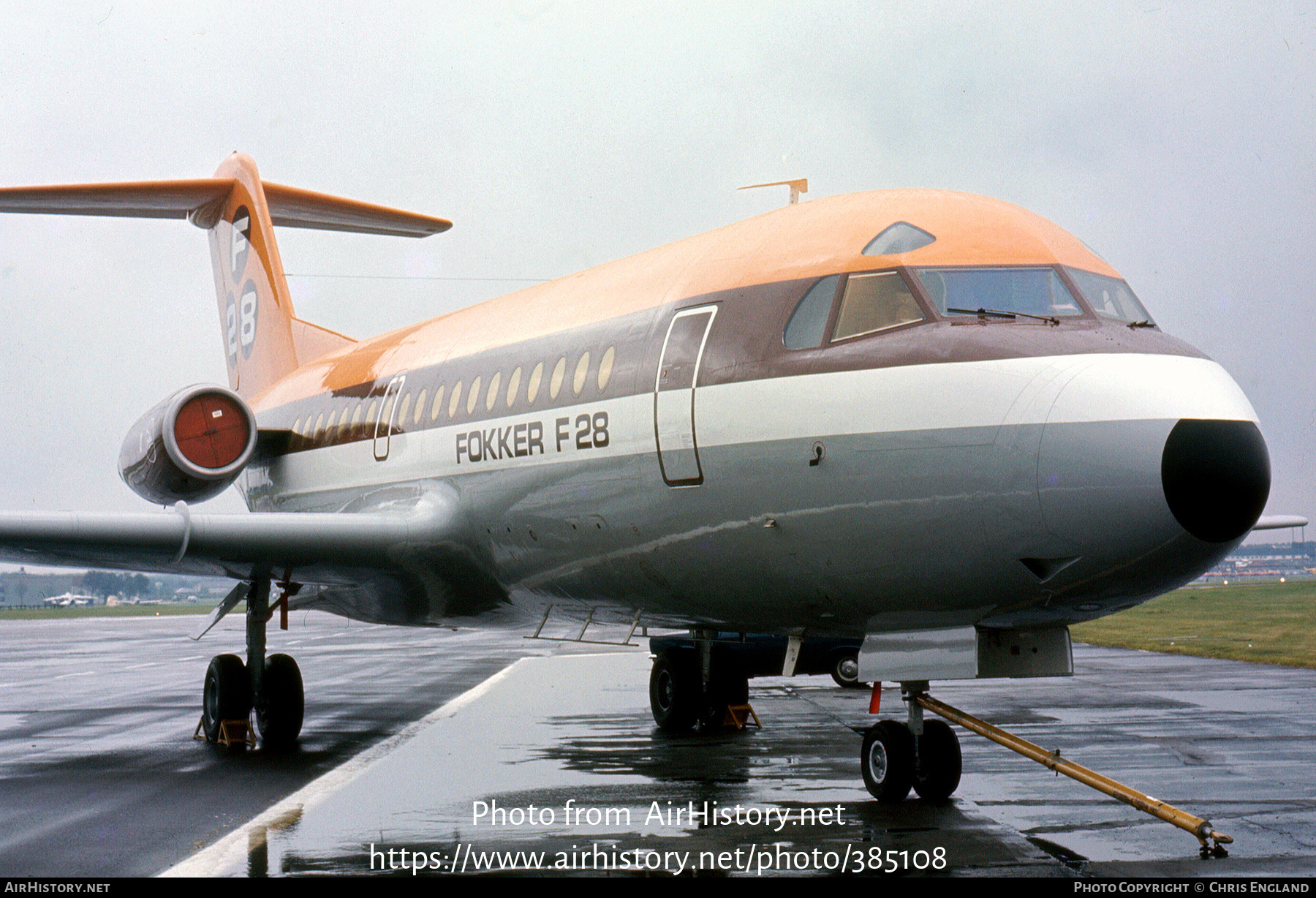 Aircraft Photo of PH-MOL | Fokker F28-1000 Fellowship | AirHistory.net #385108