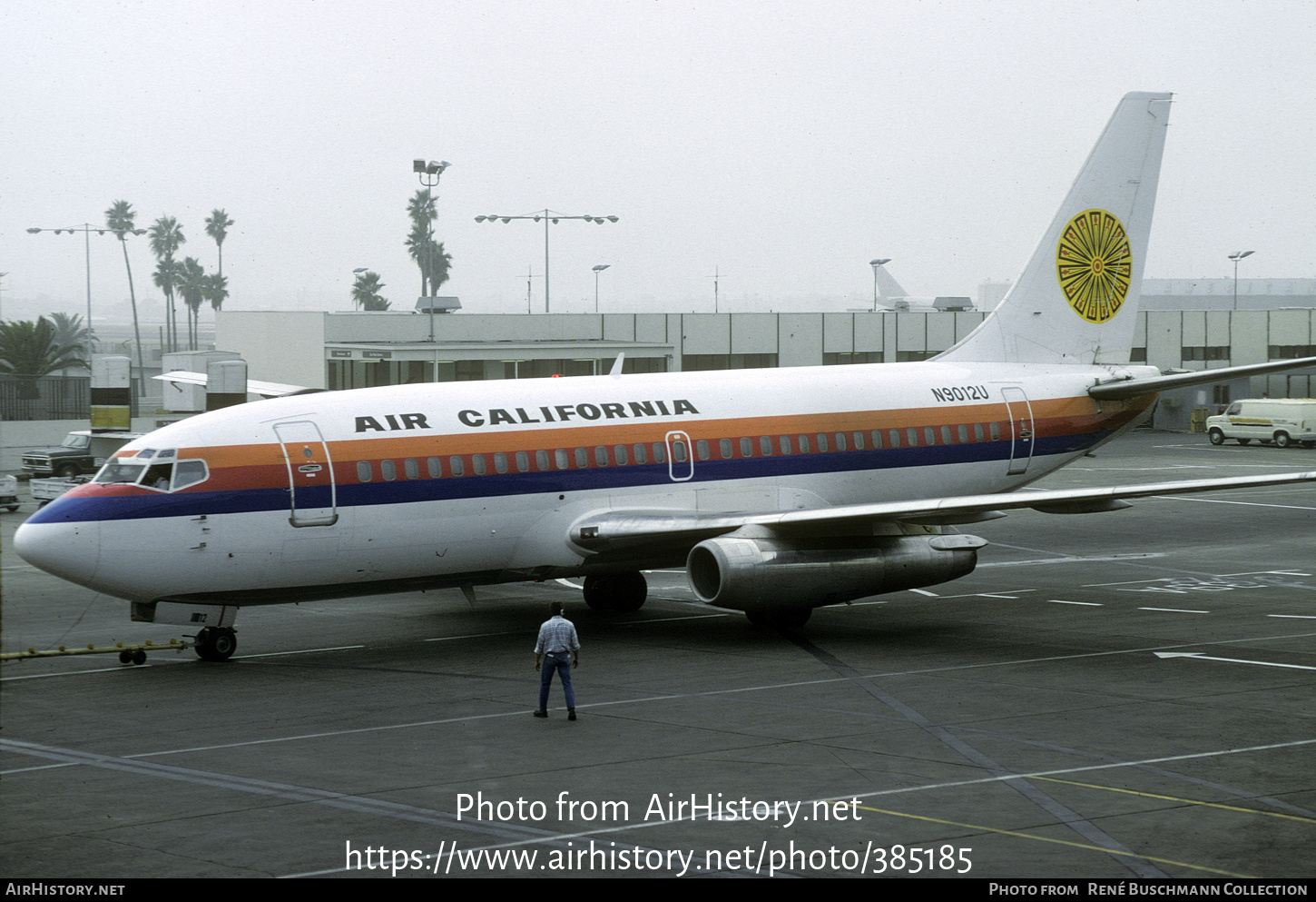 Aircraft Photo of N9012U | Boeing 737-222 | Air California | AirHistory.net #385185