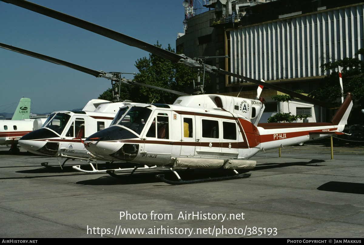 Aircraft Photo of PT-HJX | Bell 212 Twin Two-Twelve | Aeróleo Táxi Aéreo | AirHistory.net #385193