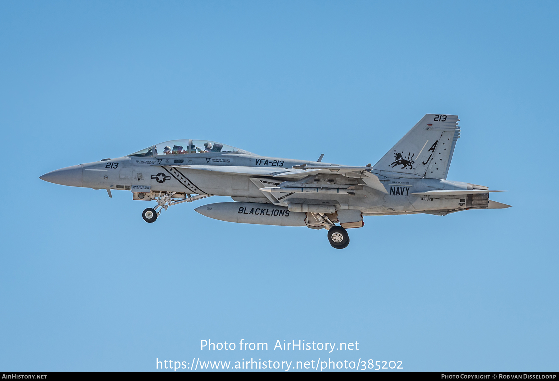 Aircraft Photo of 166678 | Boeing F/A-18F Super Hornet | USA - Navy | AirHistory.net #385202