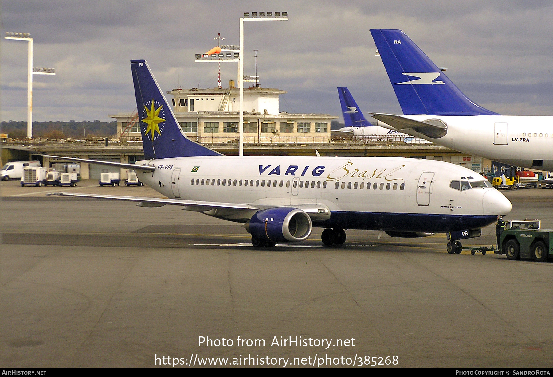 Aircraft Photo of PP-VPB | Boeing 737-341 | Varig | AirHistory.net #385268