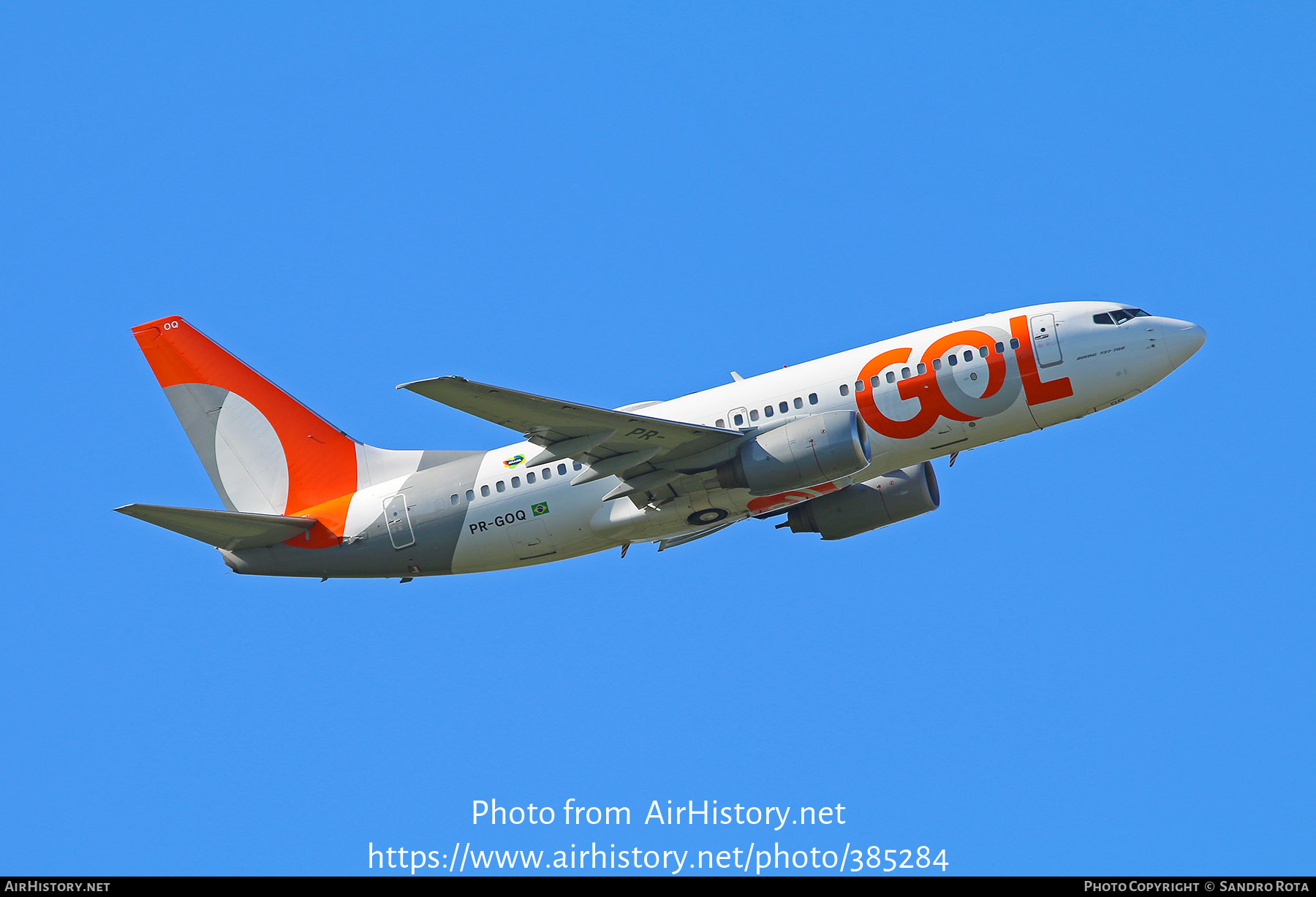 Aircraft Photo of PR-GOQ | Boeing 737-76N | GOL Linhas Aéreas | AirHistory.net #385284