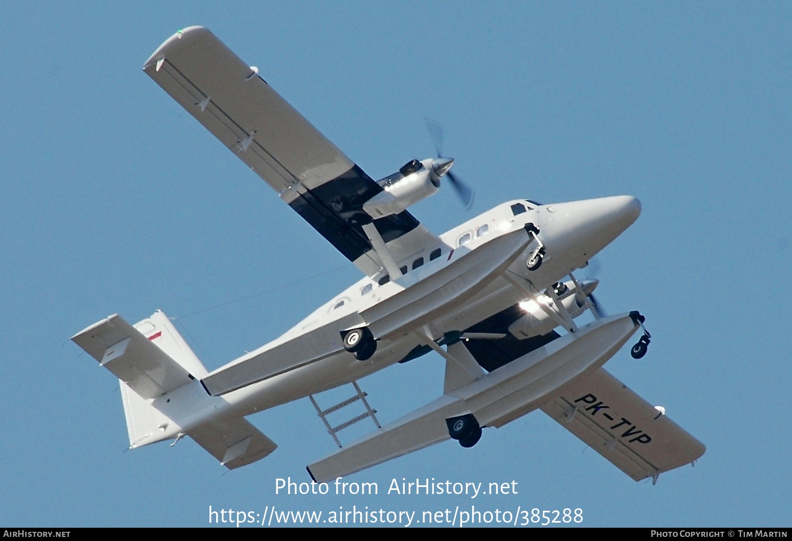 Aircraft Photo of C-FDHV / PK-TVP | Viking DHC-6-400 Twin Otter | AirHistory.net #385288