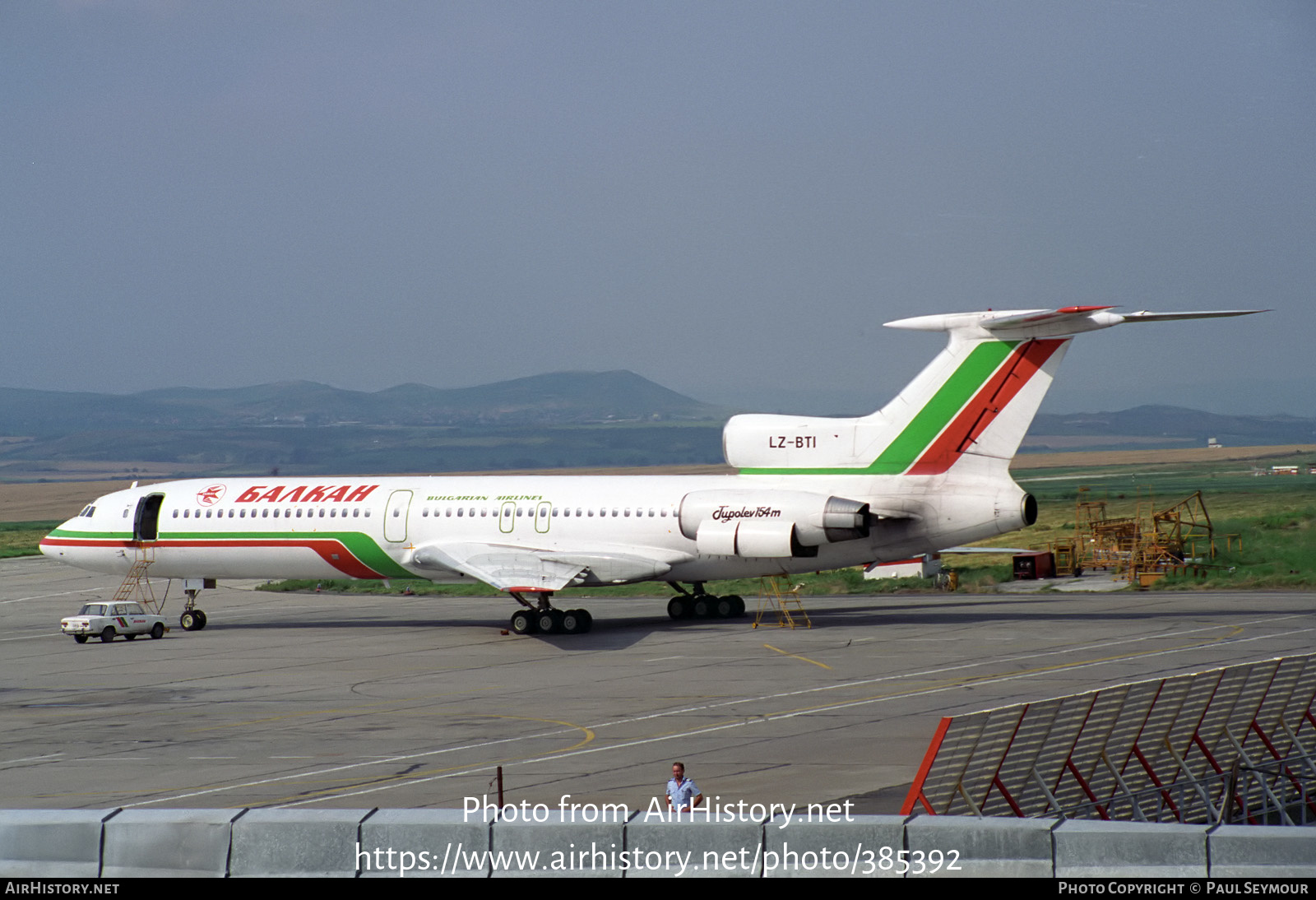 Aircraft Photo of LZ-BTI | Tupolev Tu-154M | Balkan - Bulgarian Airlines | AirHistory.net #385392