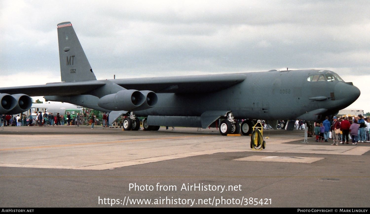 Aircraft Photo of 60-0052 / AF60-052 | Boeing B-52H Stratofortress | USA - Air Force | AirHistory.net #385421