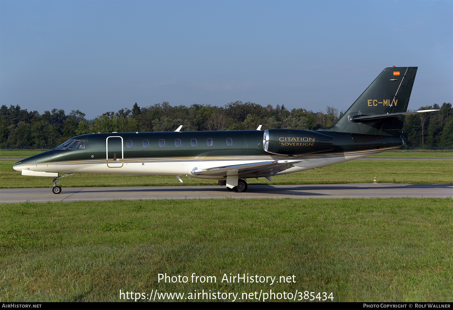 Aircraft Photo of EC-MLV | Cessna 680 Citation Sovereign | AirHistory.net #385434